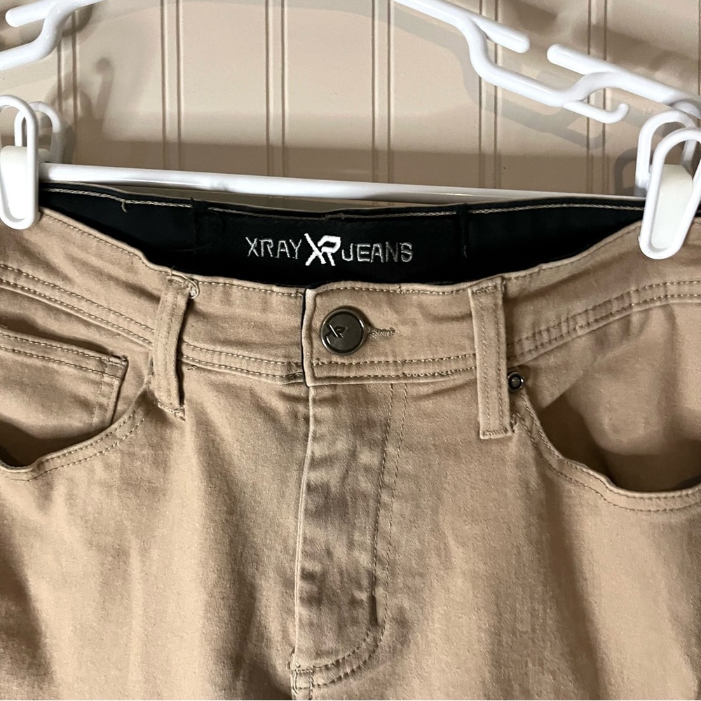 Xray XR Jeans Tan Straight Leg Jeans Size 32/32 - Picture 3 of 5